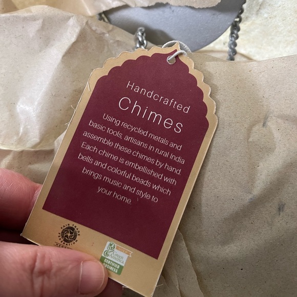 NWT Silver Tone Moon Phase Chime - Picture 3 of 12